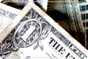 Close up of a dollar bill